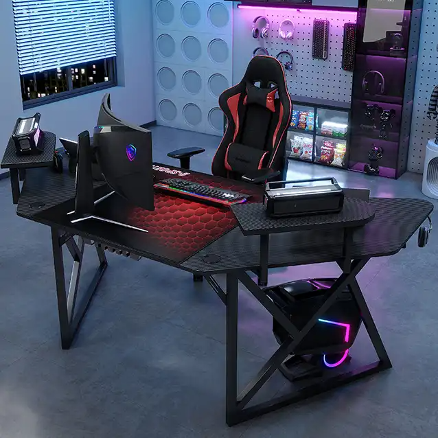 Modern Home PC Gamer Ergonomics Office Table Computer Gaming Desk Modern Home PC Gamer Ergonomics Office Table Computer Gaming Desk